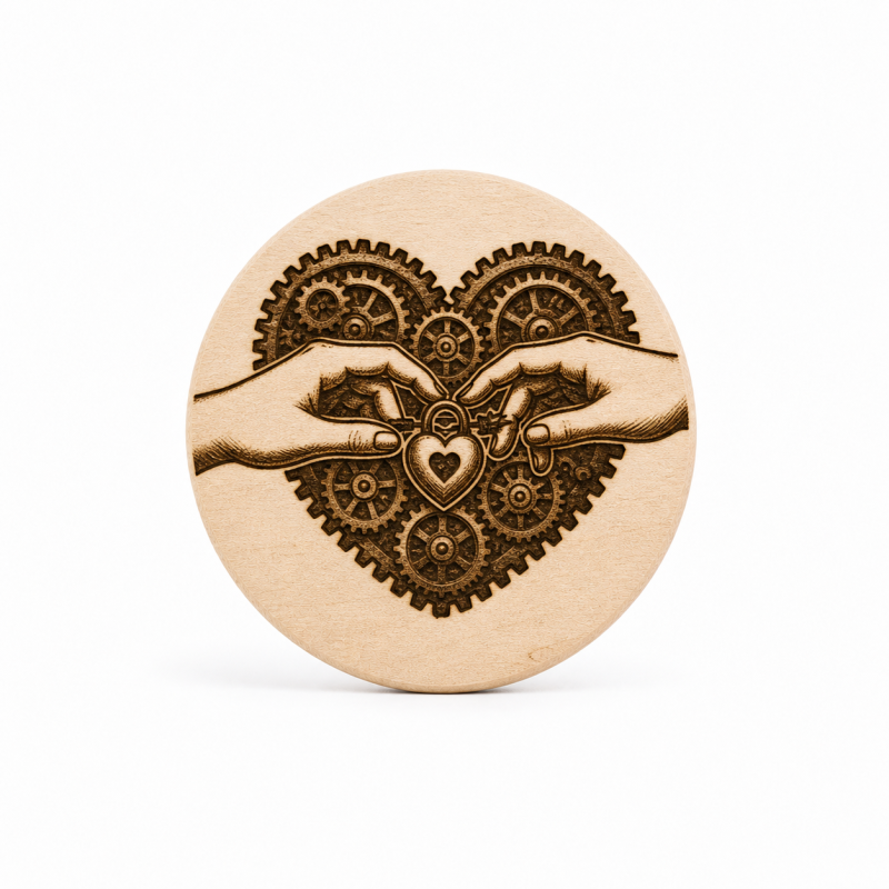 Magnet Rouages de l’Amour