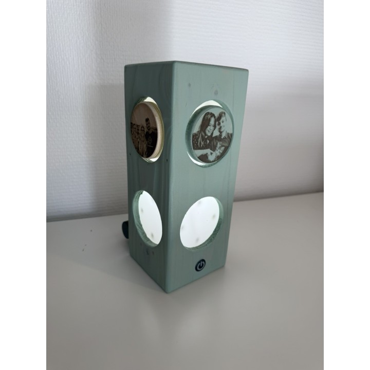 Lampe personnalisable 8 magnets